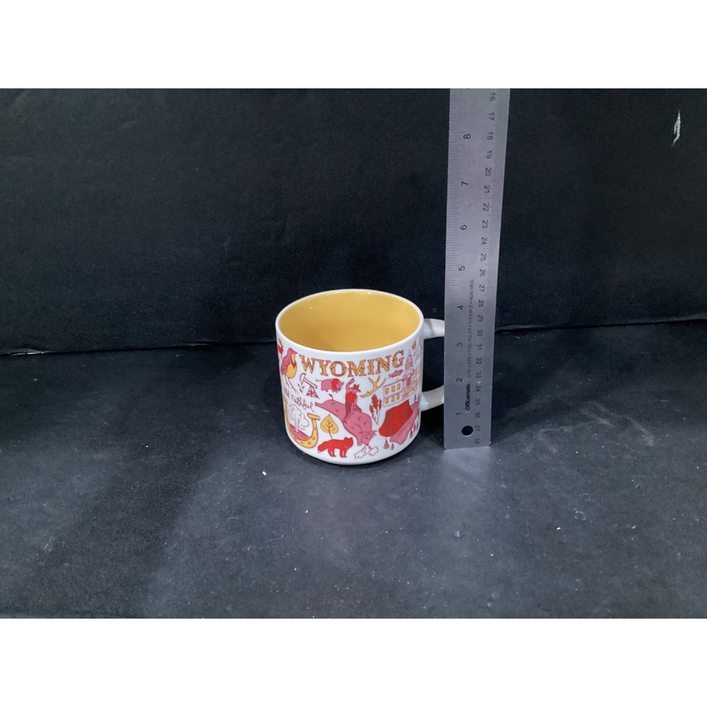 Starbucks Been There Series Mug WYOMING 14oz